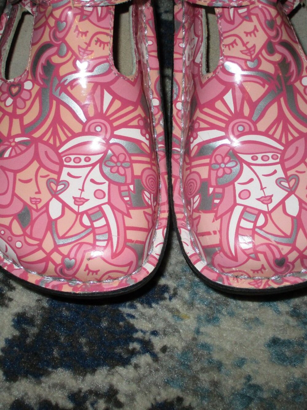 Alegria Don-355 Pink & Silver Donna Friends 38  8- 8.5
